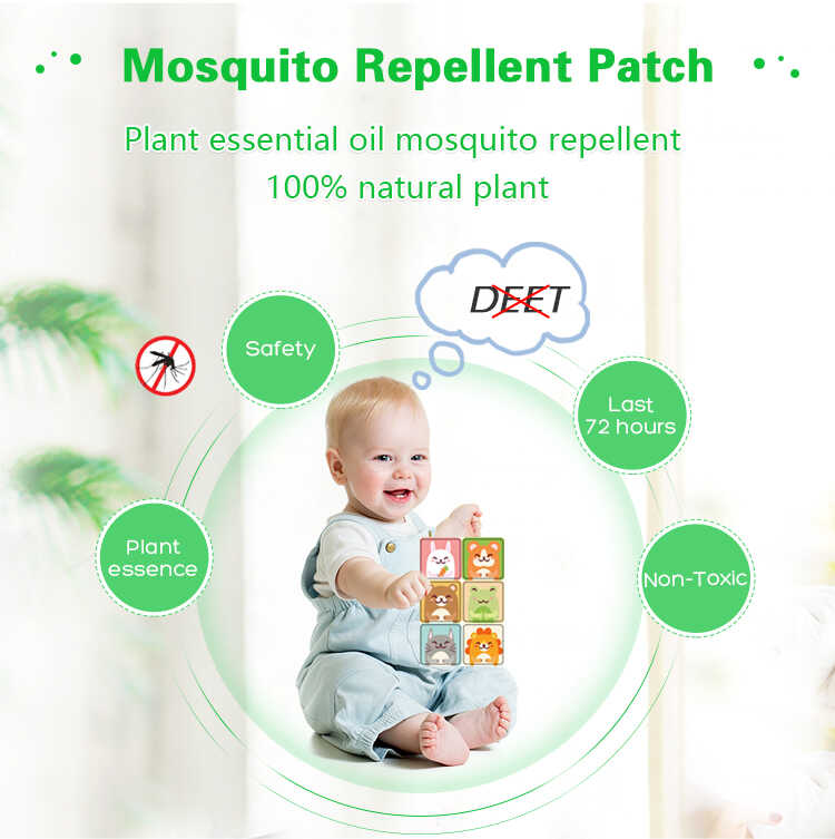 Kongdy|Mosquito Repellent Patch: a must-have artifact for summer travel