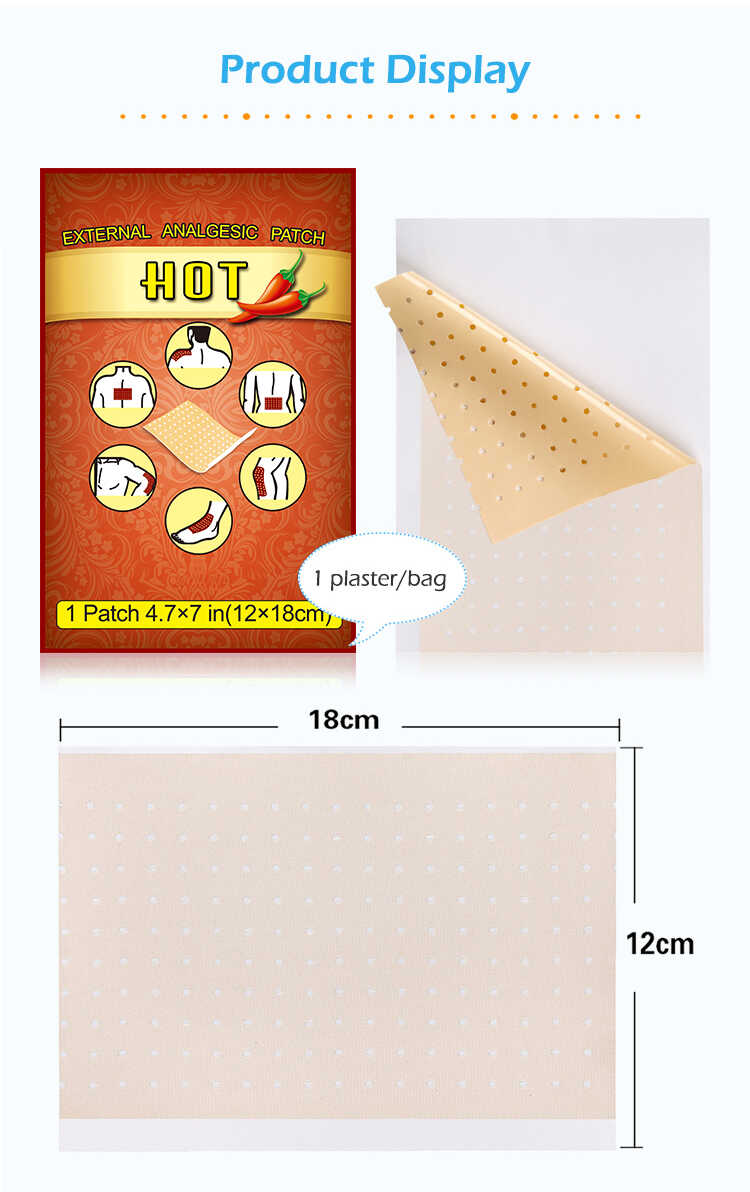 Hot Pain Relief Capsicum Plaster(图5)