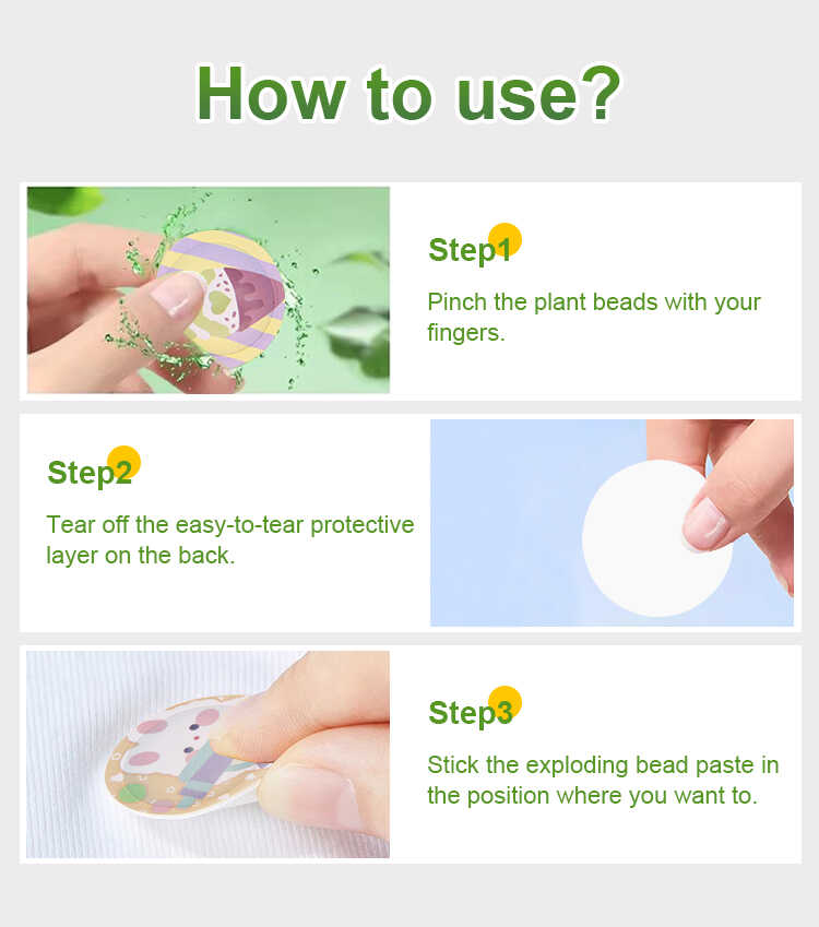 Plant Essential Oil Patch with Popping Beads(图6)